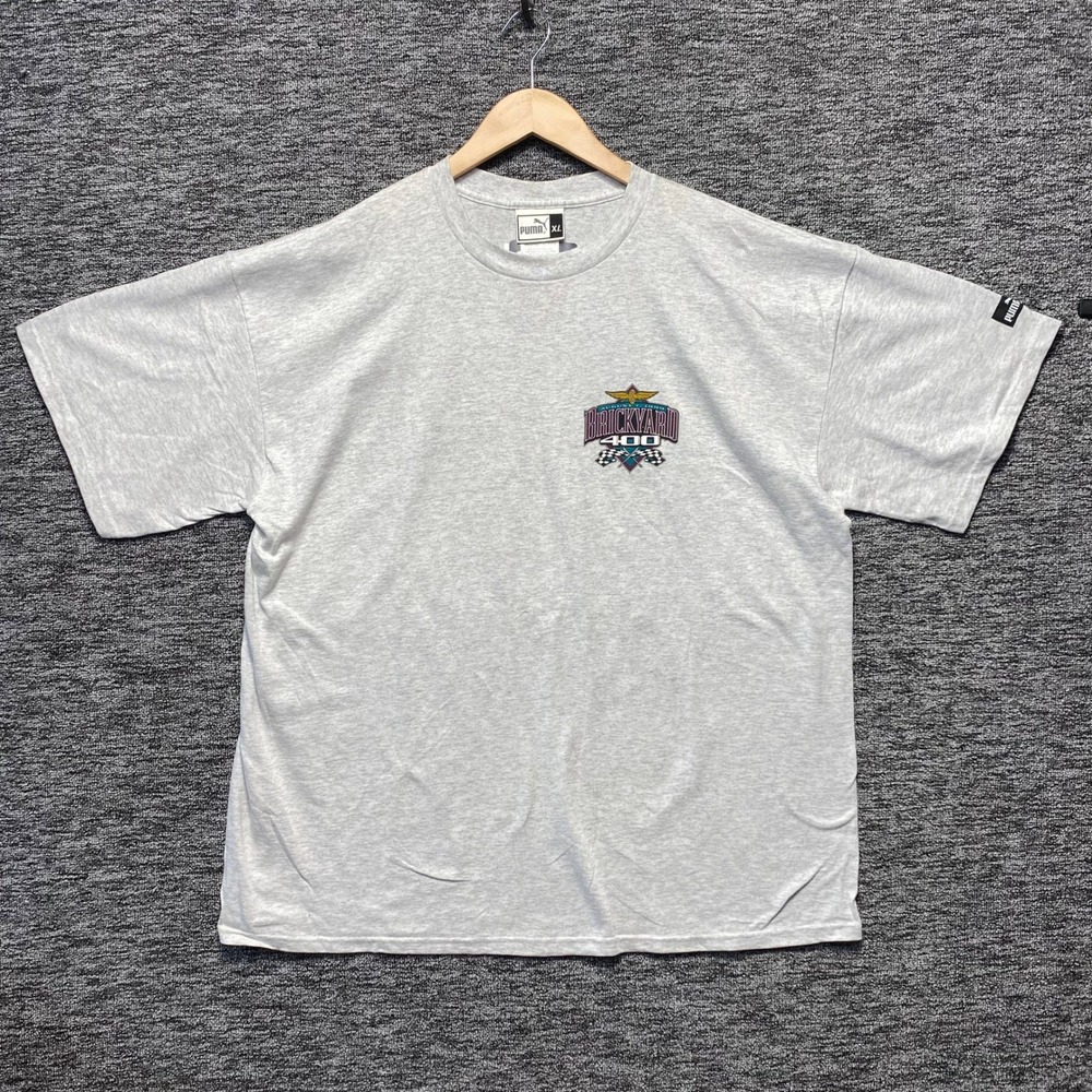 Vintage 1999 Brickyard 400 Shirt Mens XL Puma NWT Indianapolis Motor Speedway